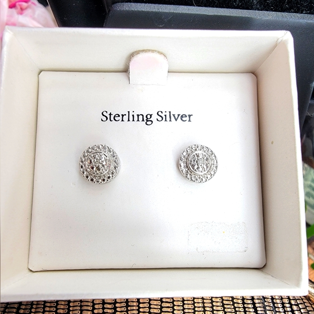 Sterling silver earrings